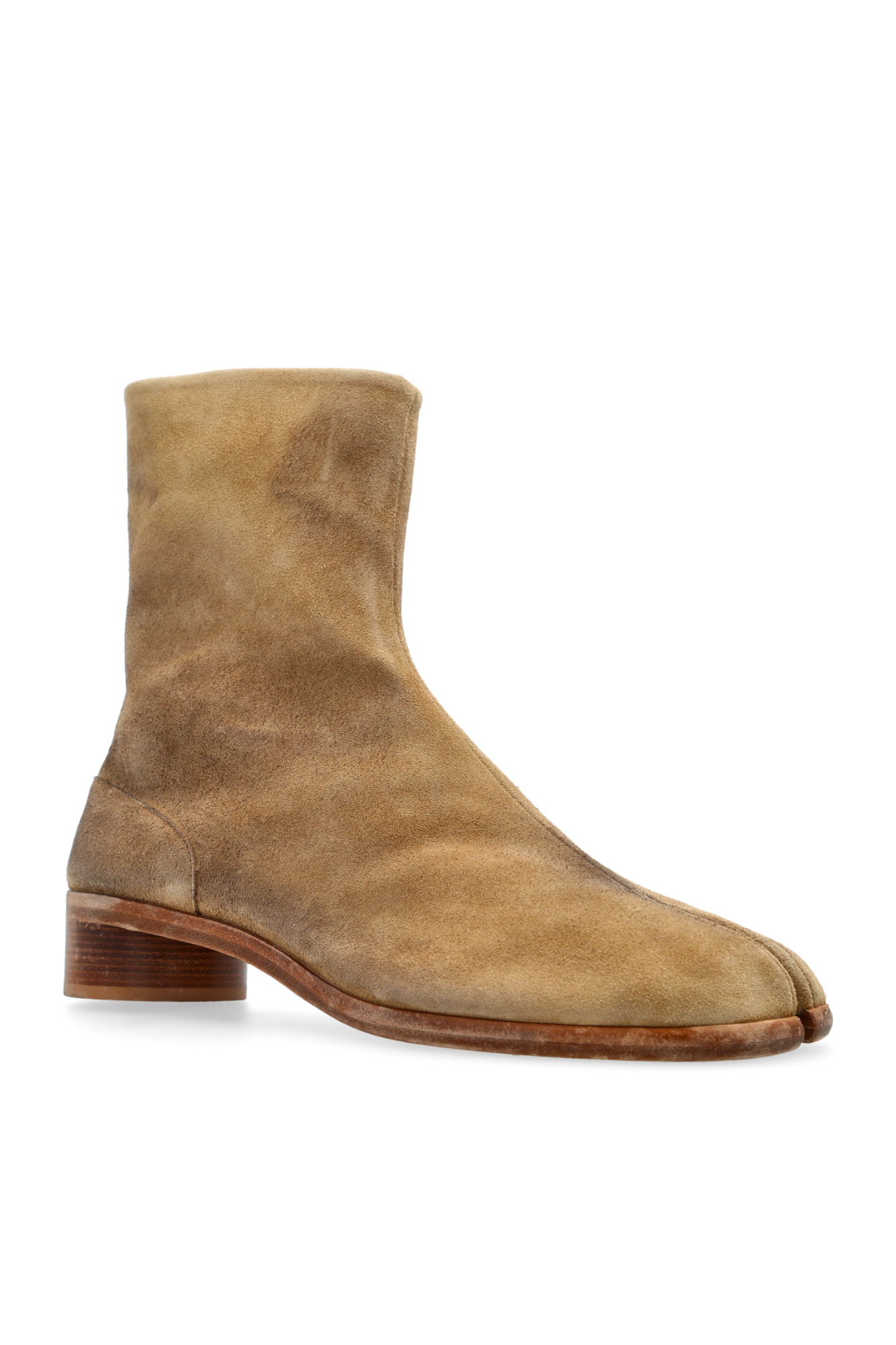 Maison Margiela Heeled ankle boots with tabi cutout | Men's Maison Margiela Heeled ankle boots with tabi cutout | Men's